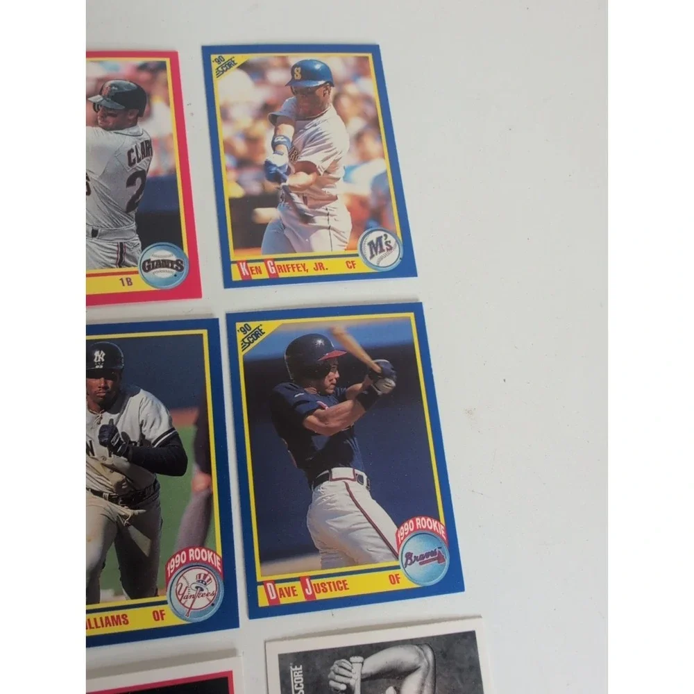Mixed Lot Of 18 Gradable Baseball Cards 1990 Score Superstars Bo Jackson & More!
